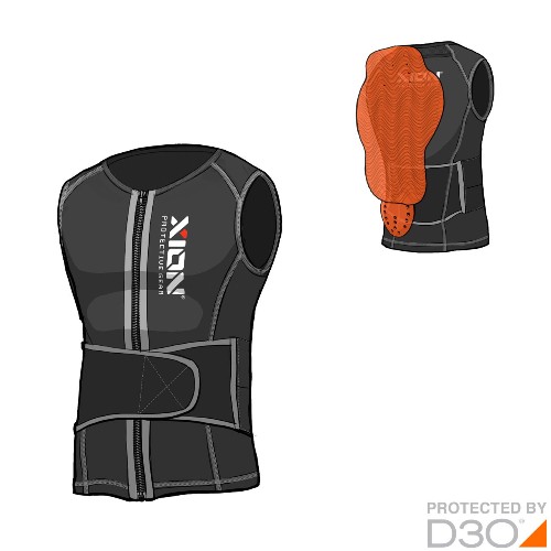 Xion Nosleeve Vest Freeride – D3O [men]