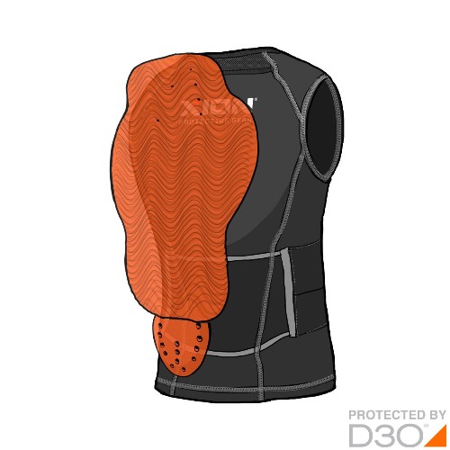 Xion Nosleeve Vest Freeride – D3O [men]