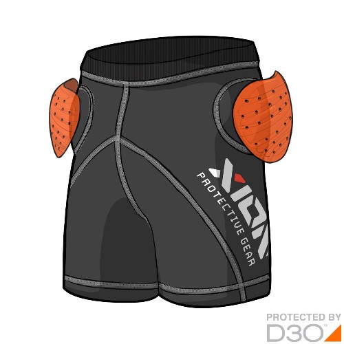 Xion Shorts Freeride Evo – D3O [men]