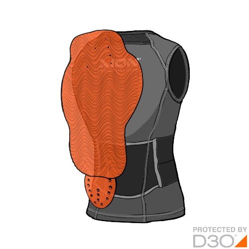Xion Nosleeve Vest Freeride – D3O [women]