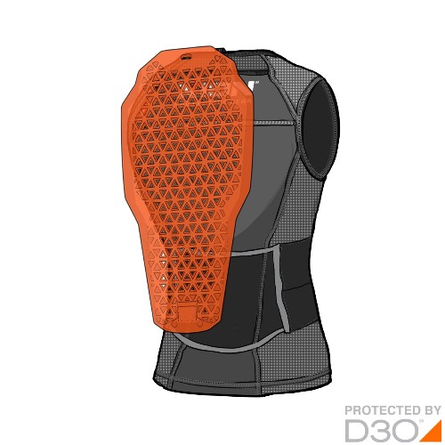 Xion Vest Freeride Air – D3O [women]