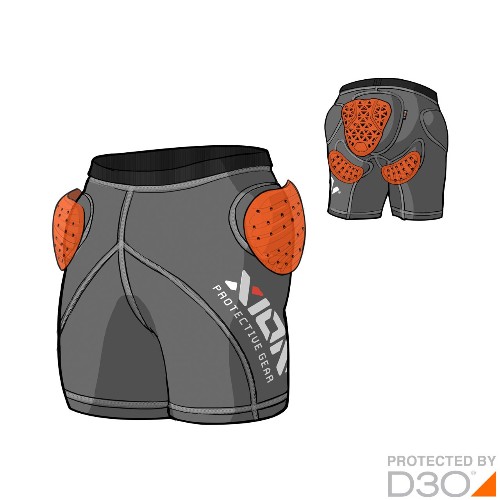 Xion Shorts Freeride Evo – D3O [women]