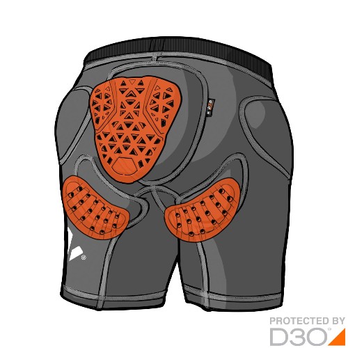 Xion Shorts Freeride Evo – D3O [women]