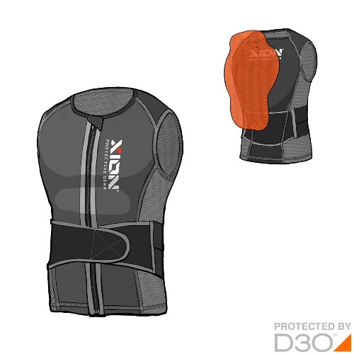 Xion Nosleeve Vest Freeride – D3O [junior]