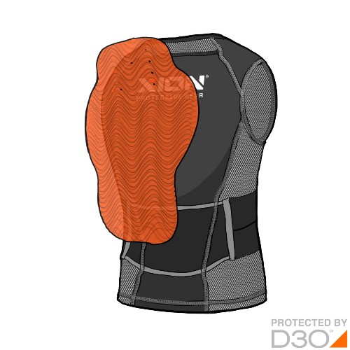 Xion Nosleeve Vest Freeride – D3O [junior]