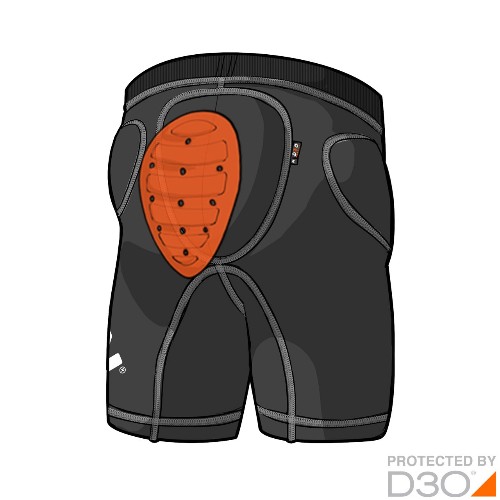 Xion Shorts Freeride – D3O [junior]