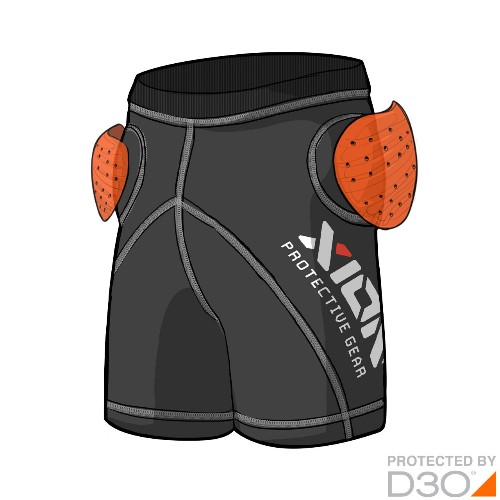 Xion Shorts Freeride – D3O [junior]