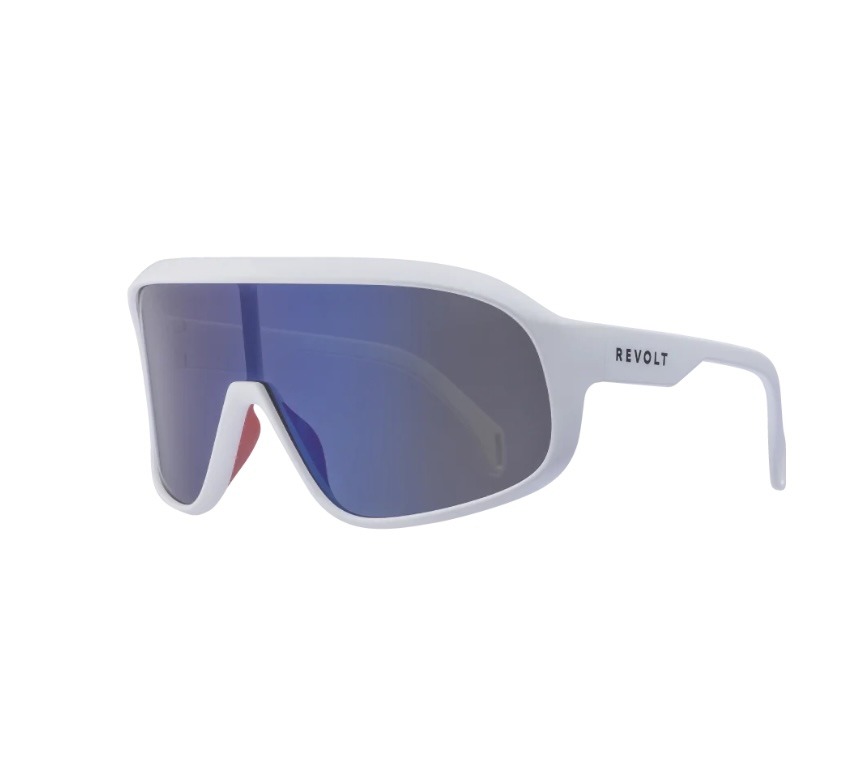 Revolt Snowglass white/blue mirror 12% polaryzacja