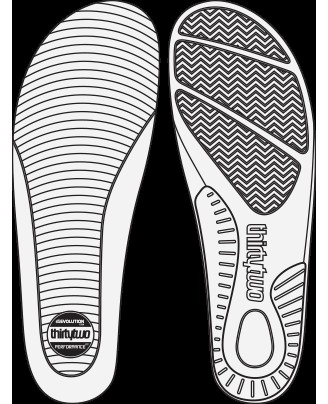 ThirtyTwo Tm 2 Double Boa '24 - czarny (black/white/gum)