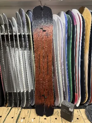 Telos DST splitboard + skins