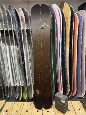 Telos DST Carbon splitboard + skins