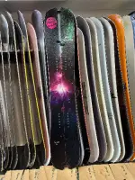 Telos Cascade 154 splitboard + skins