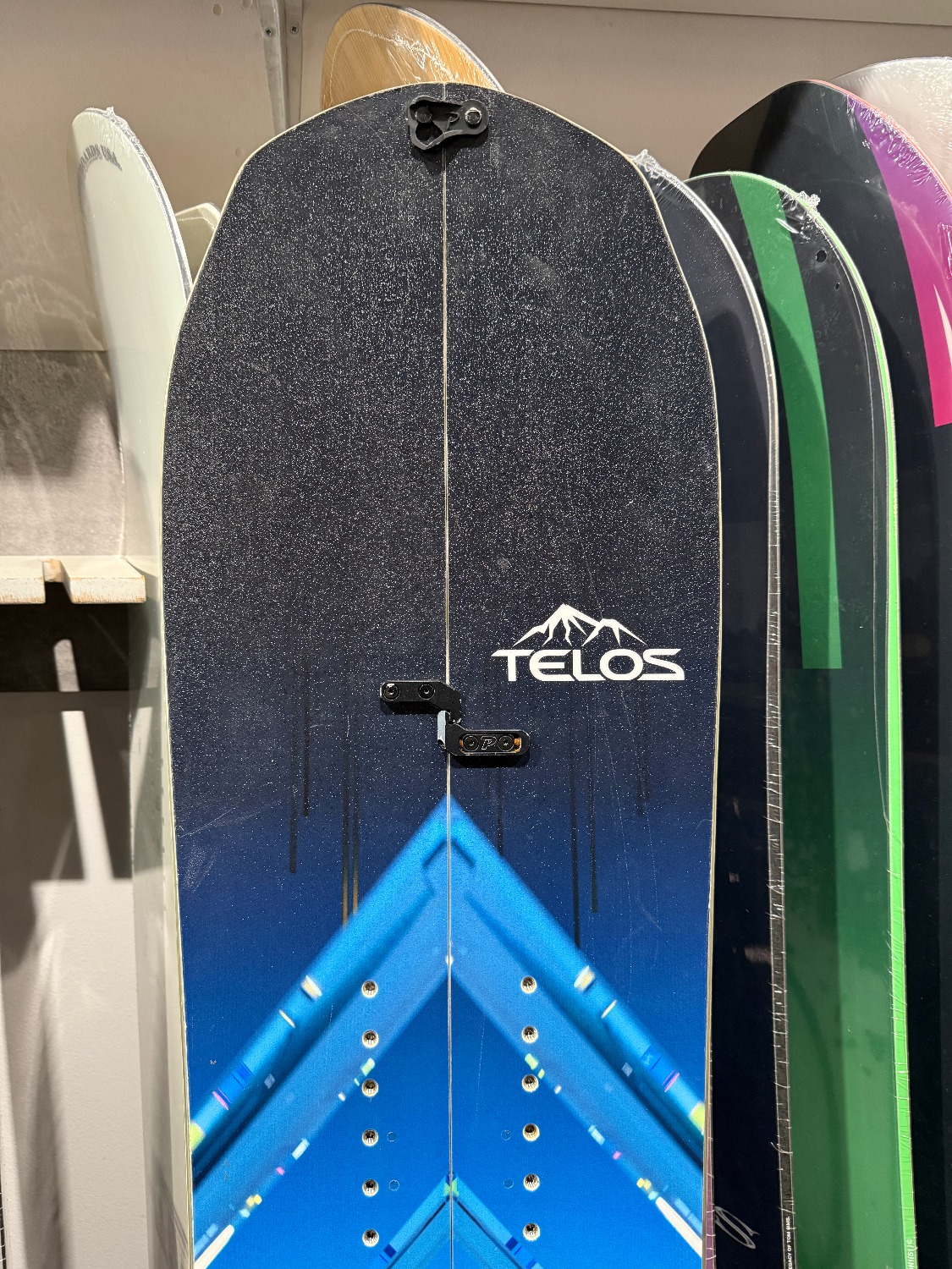 Telos Backslash splitboard 148 + skins