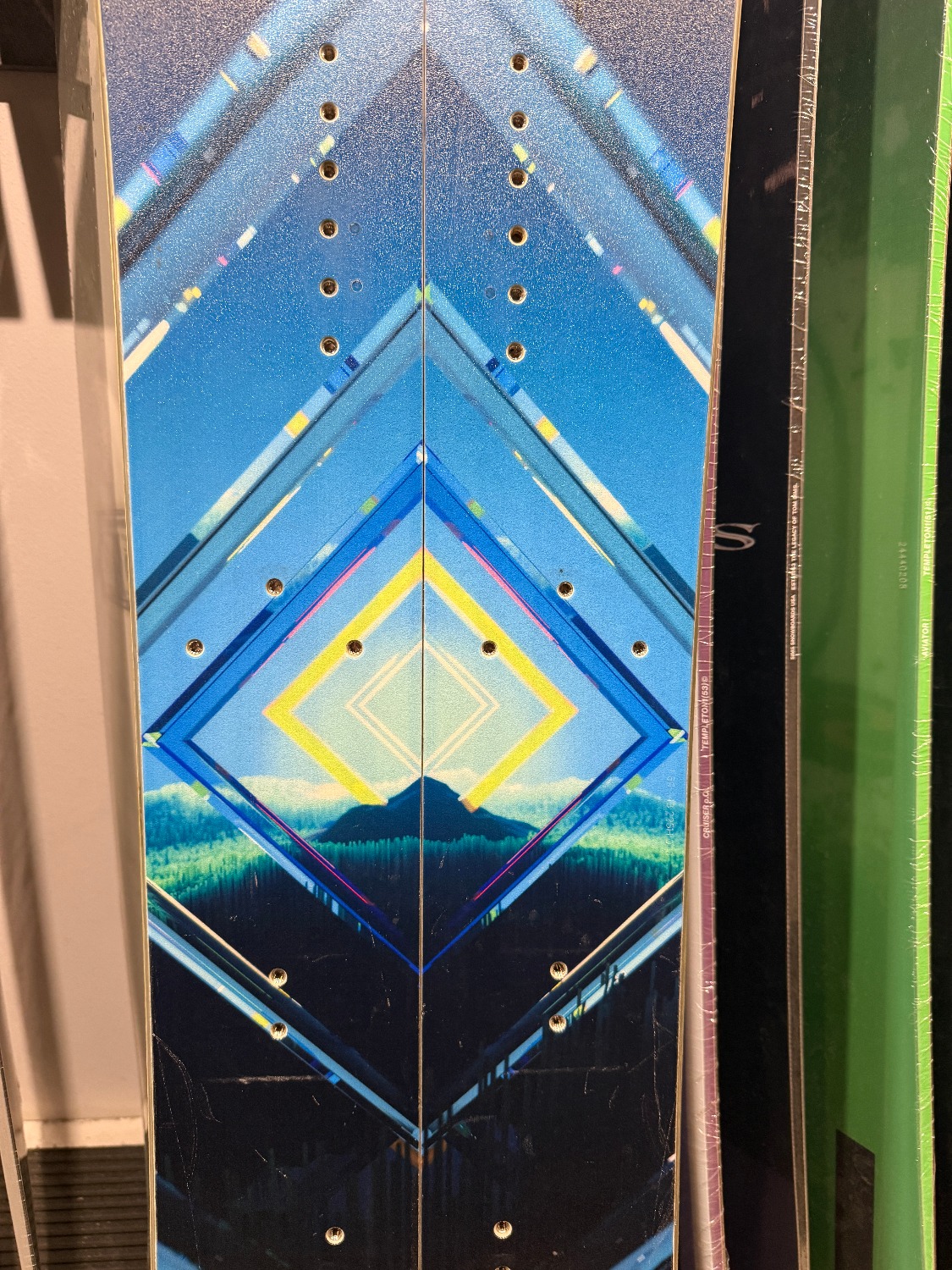 Telos Backslash splitboard 148 + skins