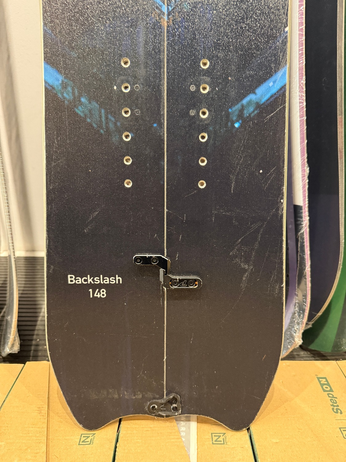 Telos Backslash splitboard 148 + skins