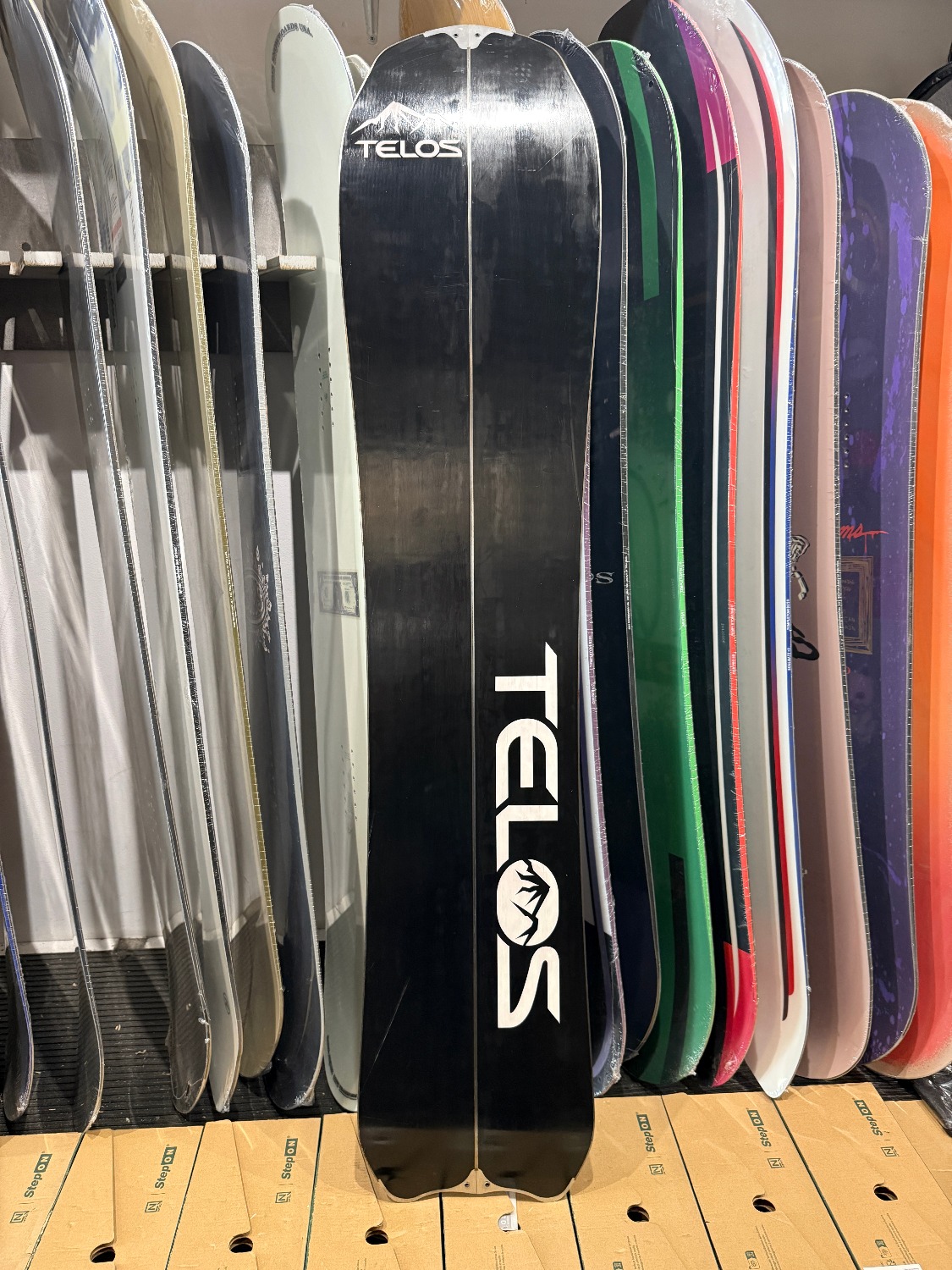 Telos Backslash splitboard 148 + skins