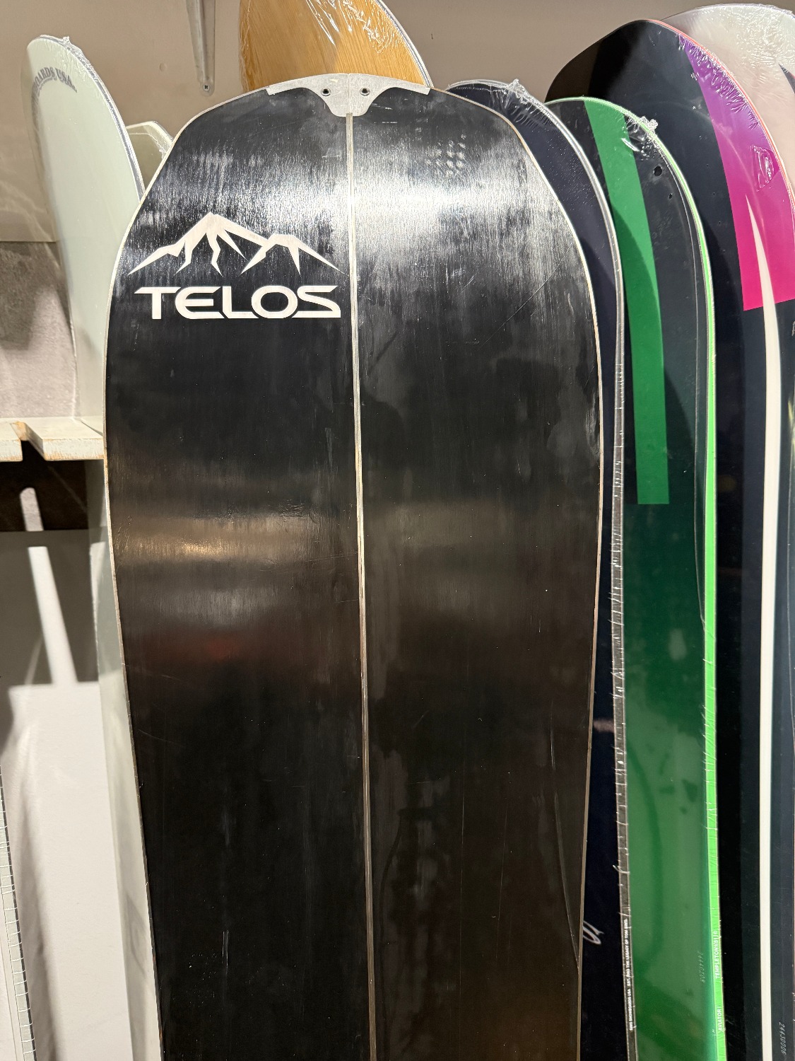 Telos Backslash splitboard 148 + skins