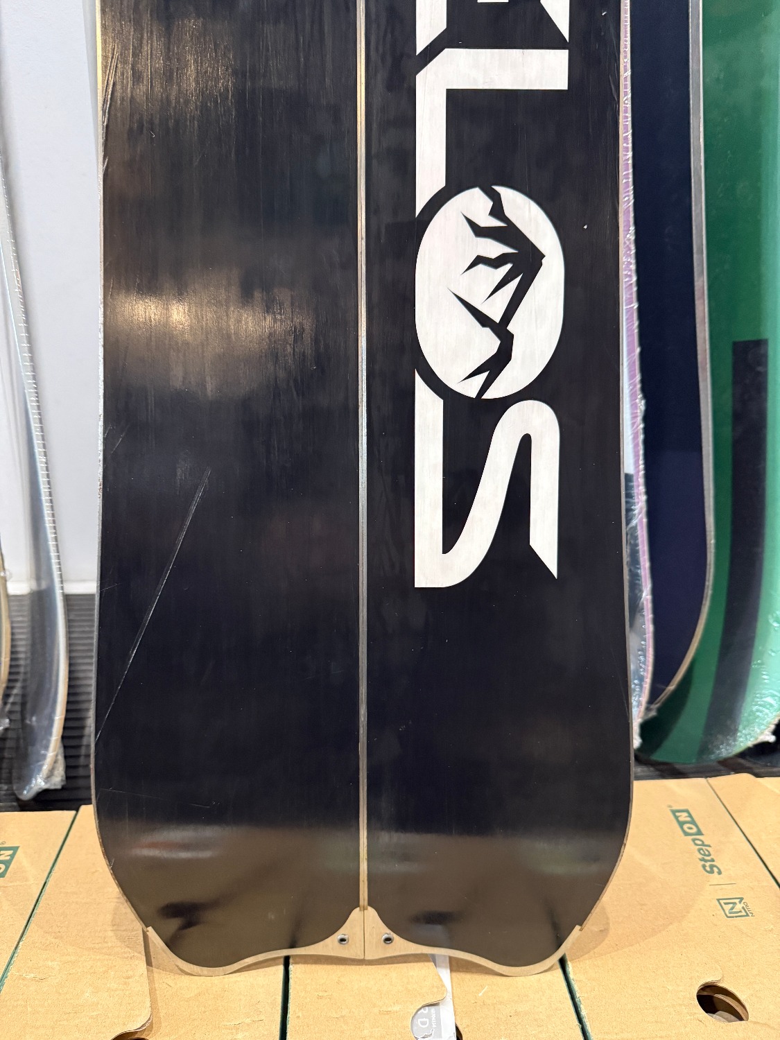 Telos Backslash splitboard 148 + skins