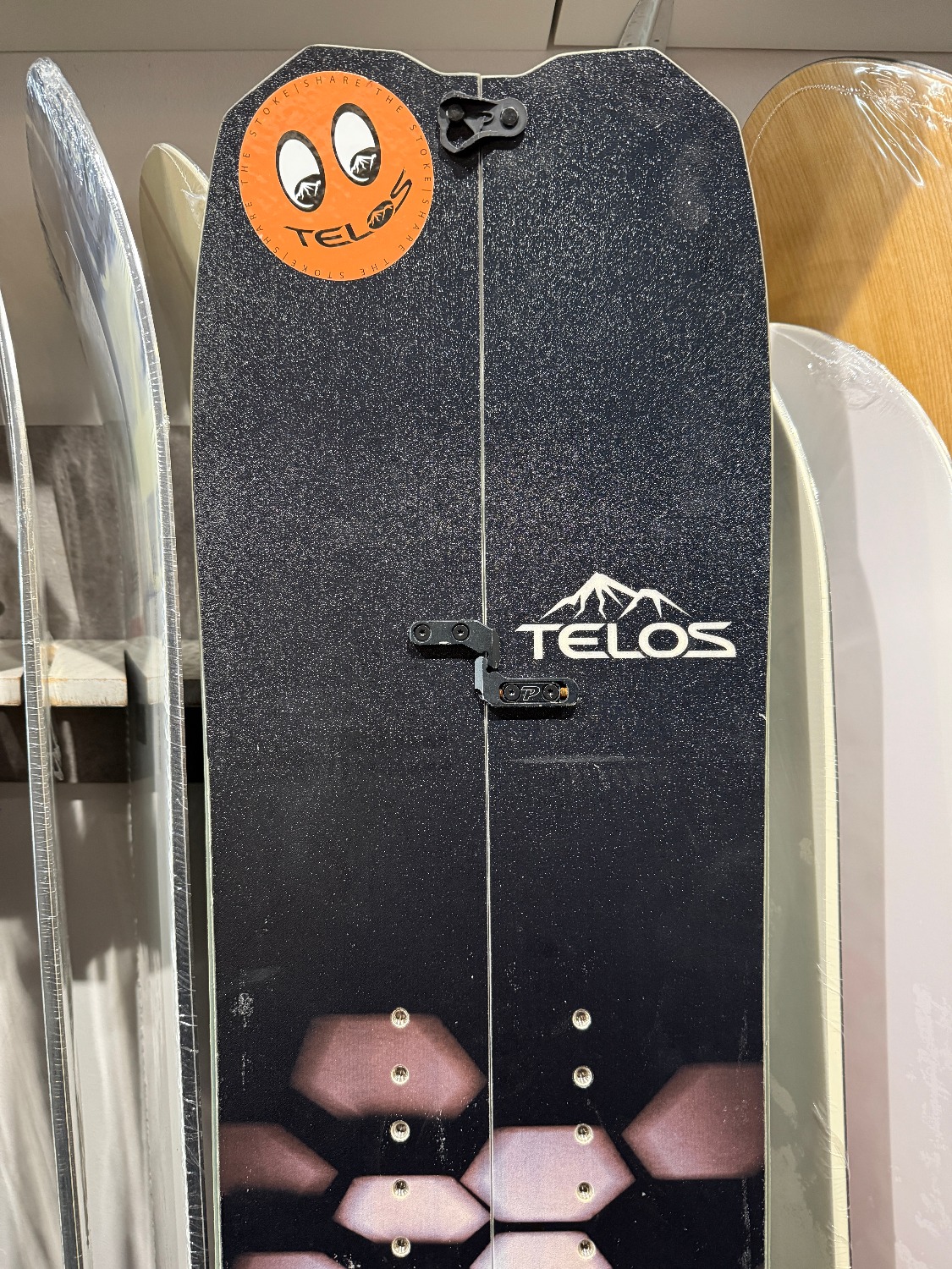 Telos Lemurian 154 splitboard + skins