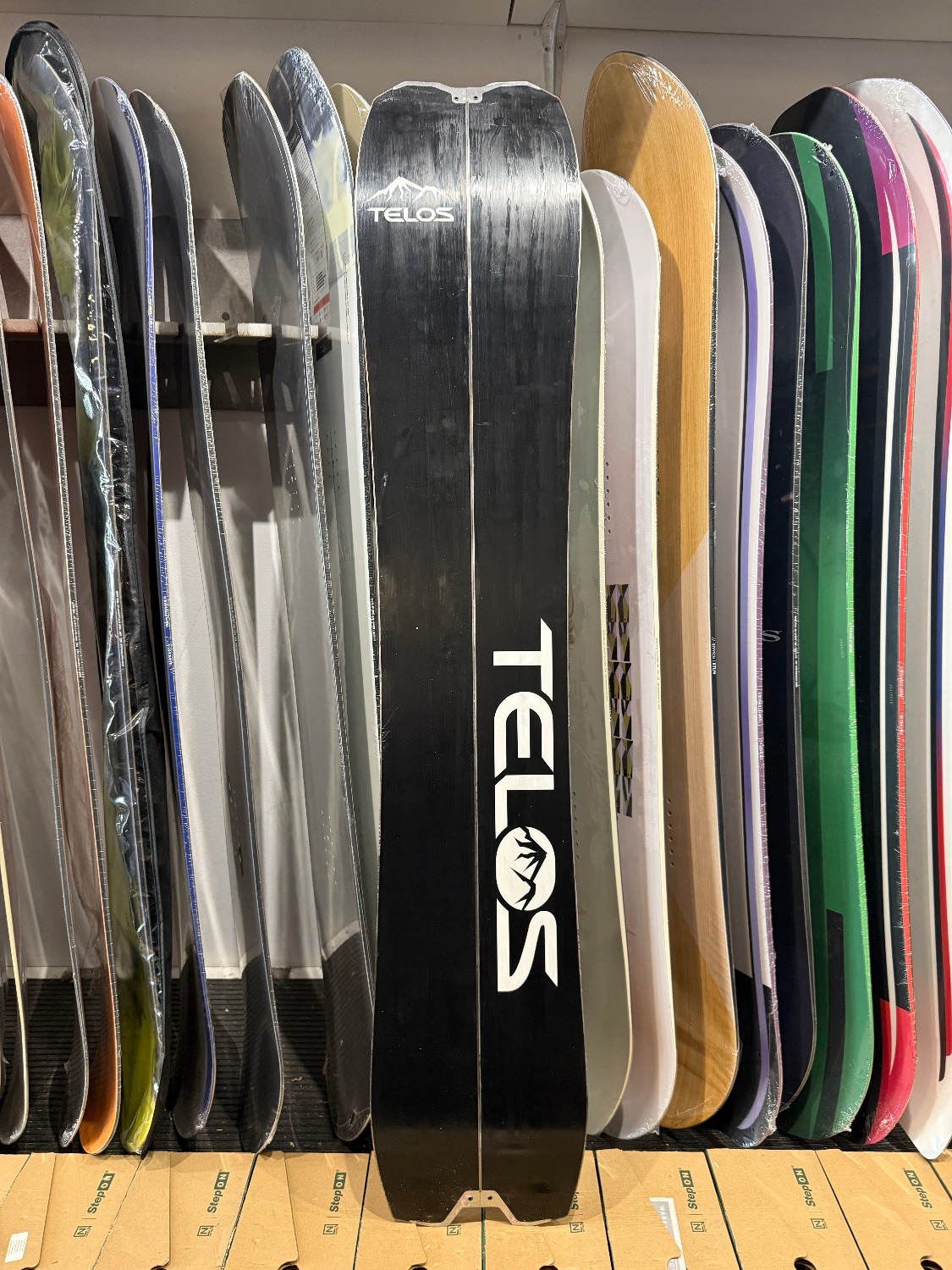 Telos Lemurian 154 splitboard + skins