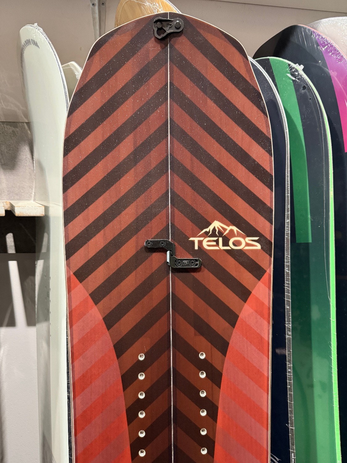 Telos Backslash 22 148 splitboard + skins