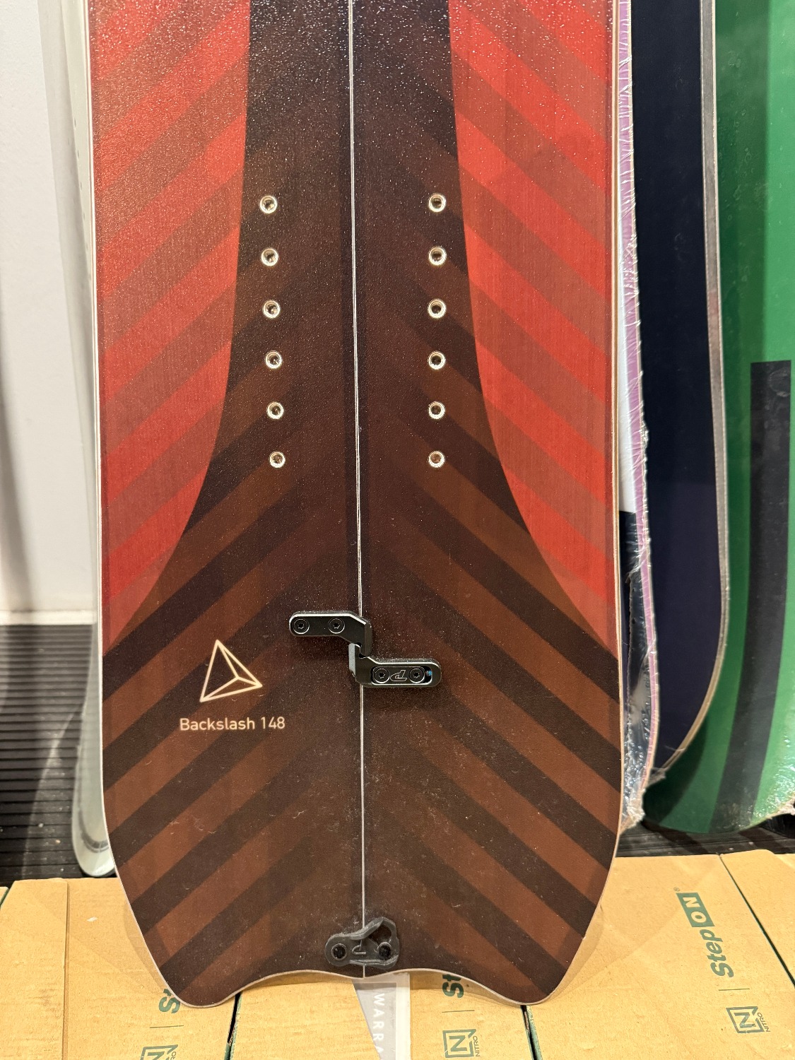 Telos Backslash 22 148 splitboard + skins