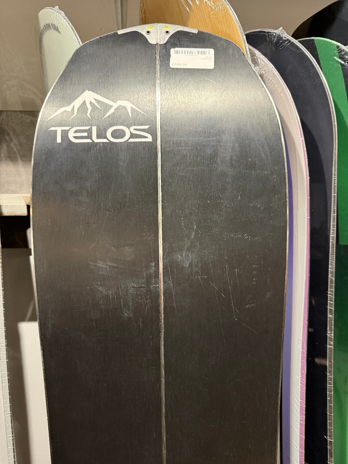 Telos Backslash 22 148 splitboard + skins