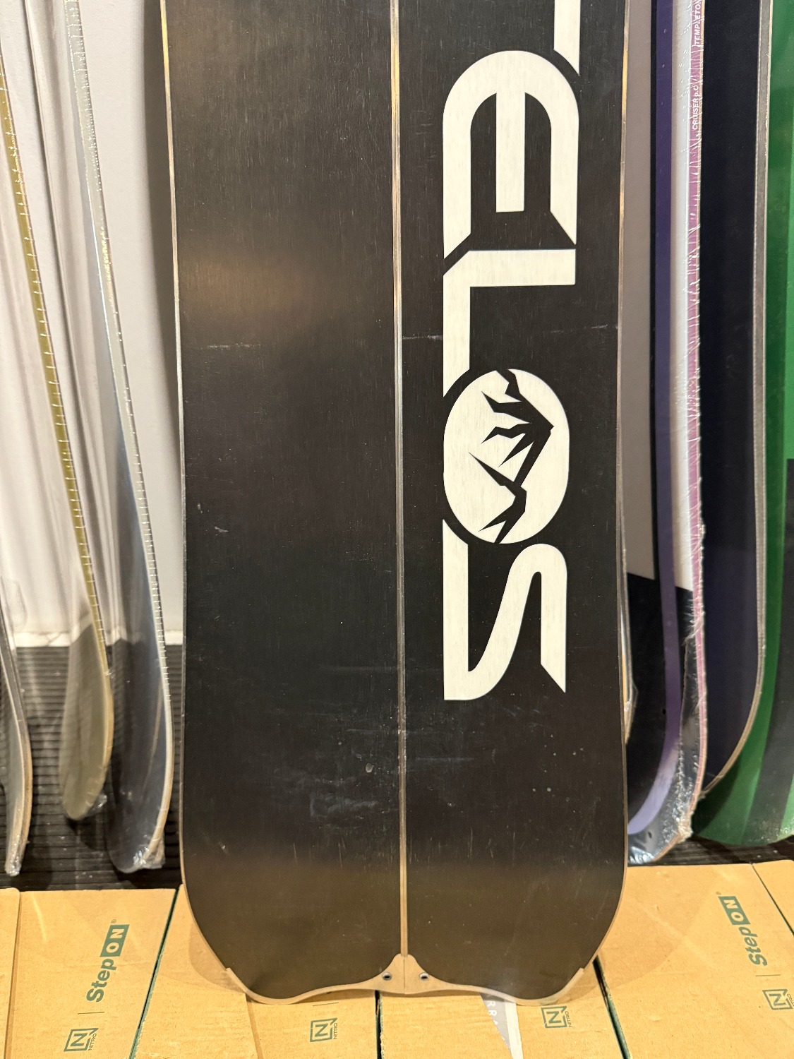 Telos Backslash 22 148 splitboard + skins