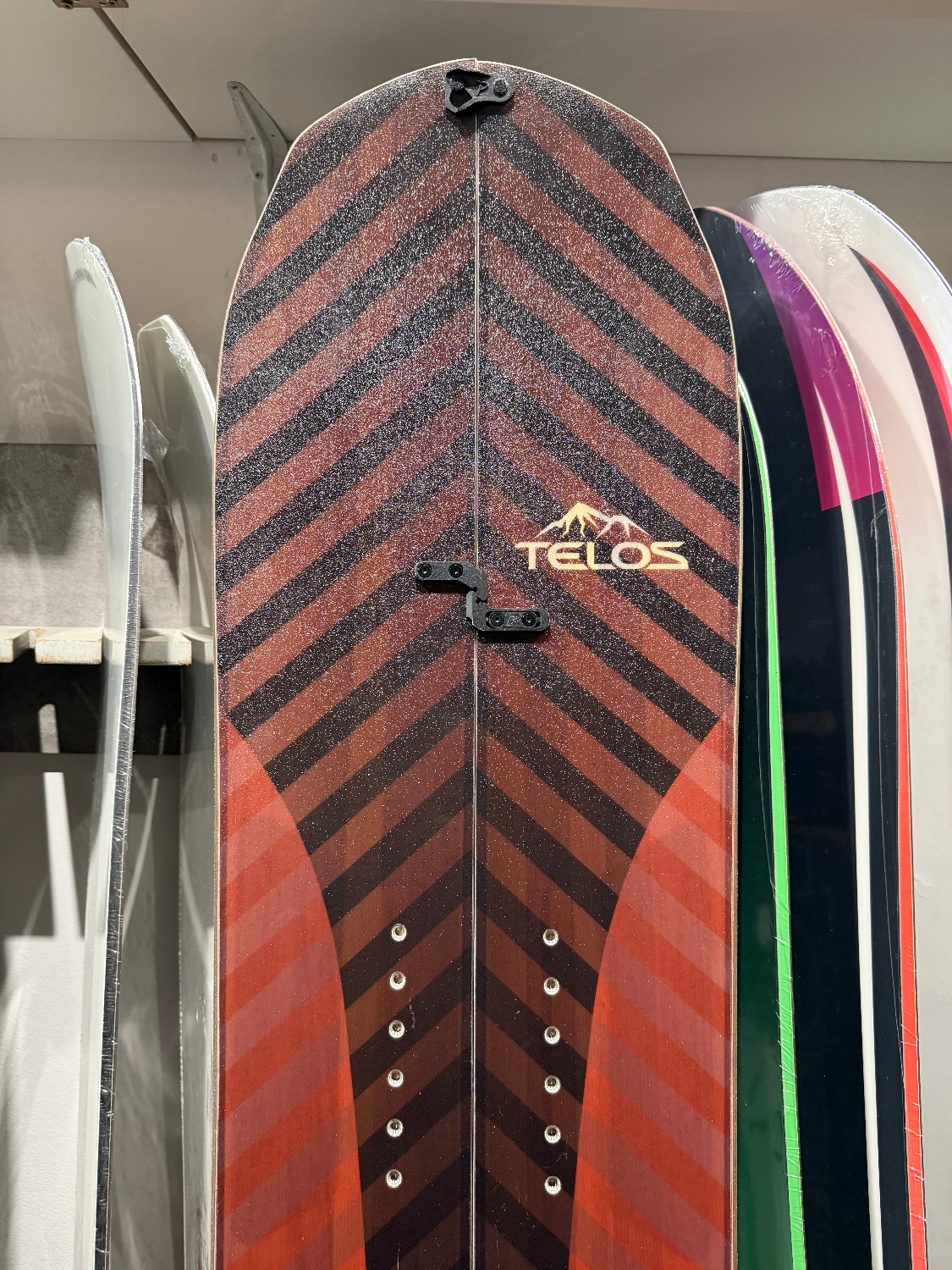 Telos Backslash 22 158 splitboard + skins