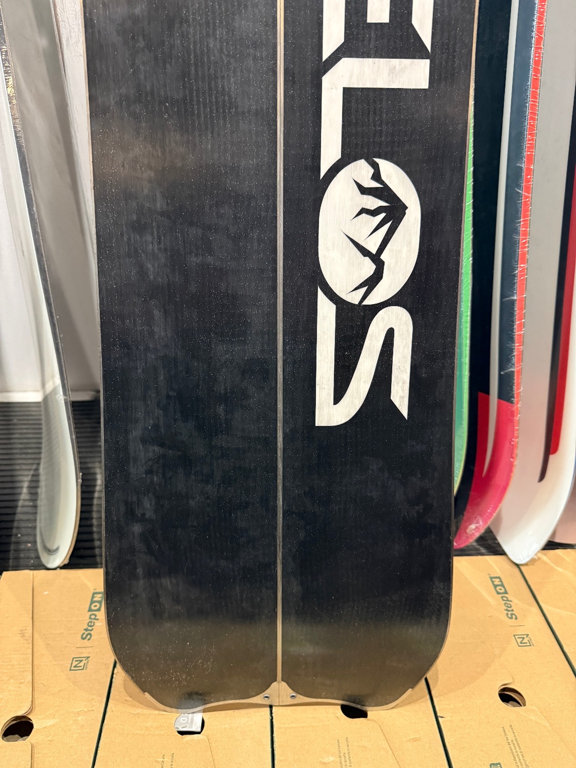 Telos Backslash 22 158 splitboard + skins