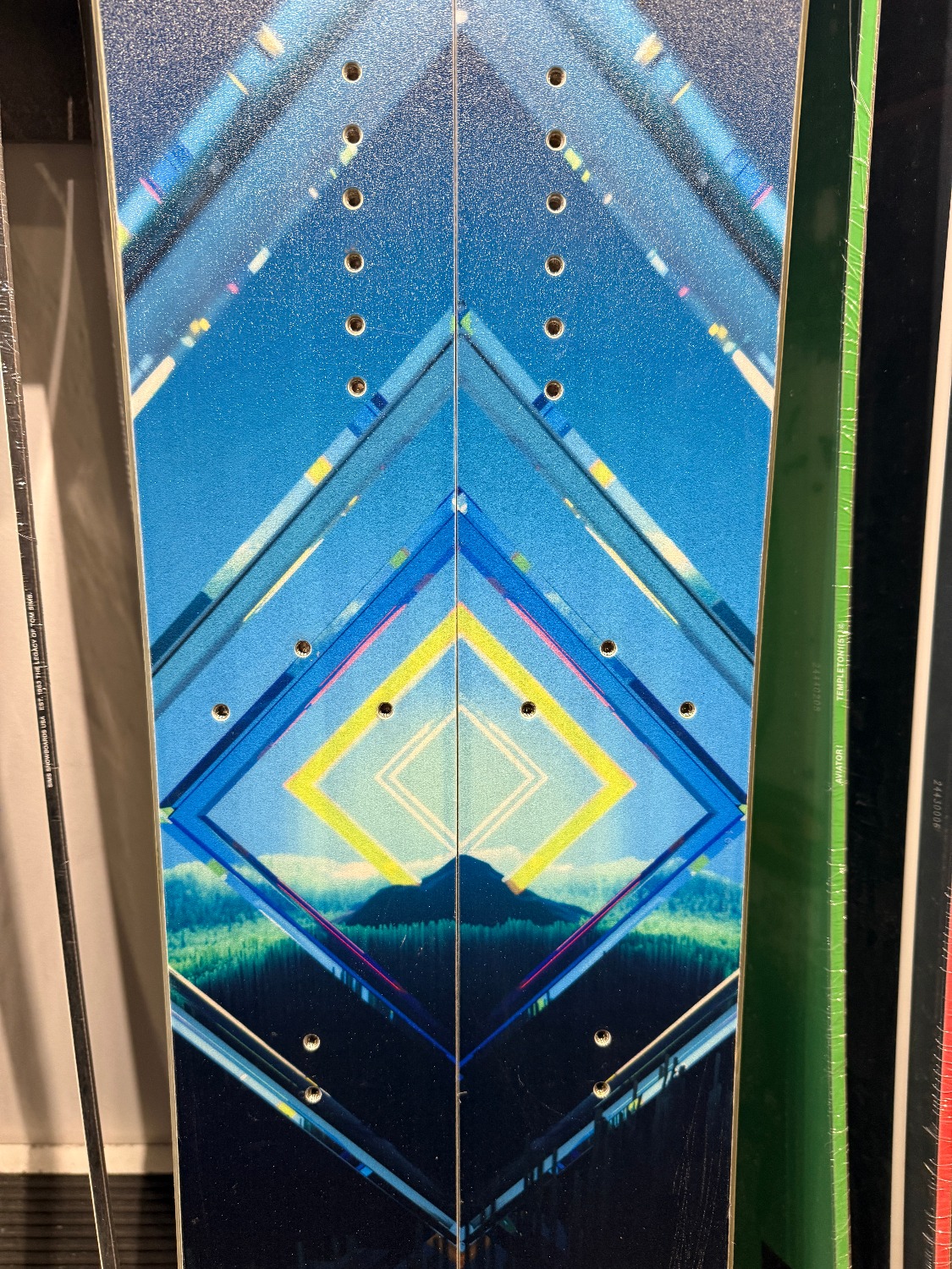 Telos Backslash splitboard 158 (2) + skins