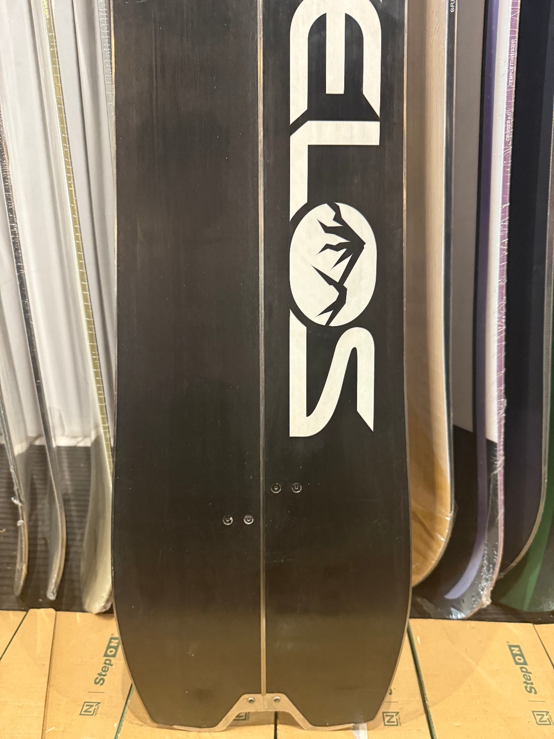 Telos Lemurian Carbon DFD 154 splitboard + skins
