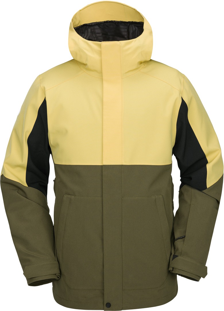 Volcom Brighton Full Zip - yellow, green (ivy)