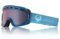 Gogle Dragon D1 OTG Mill Lumalens Blue Ion / Amber DWIE SZYBY
